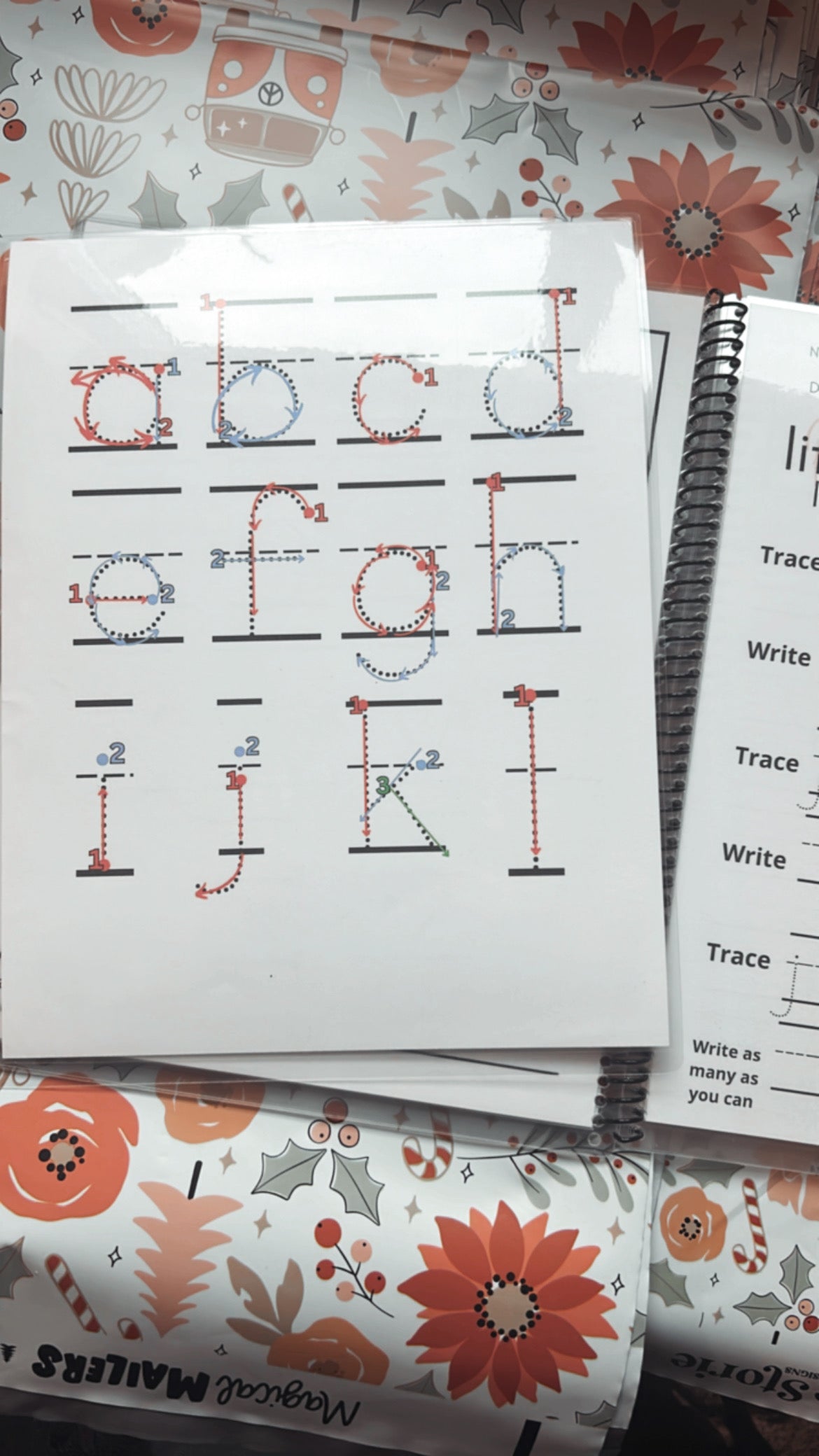 Trace and Write Handwriting
