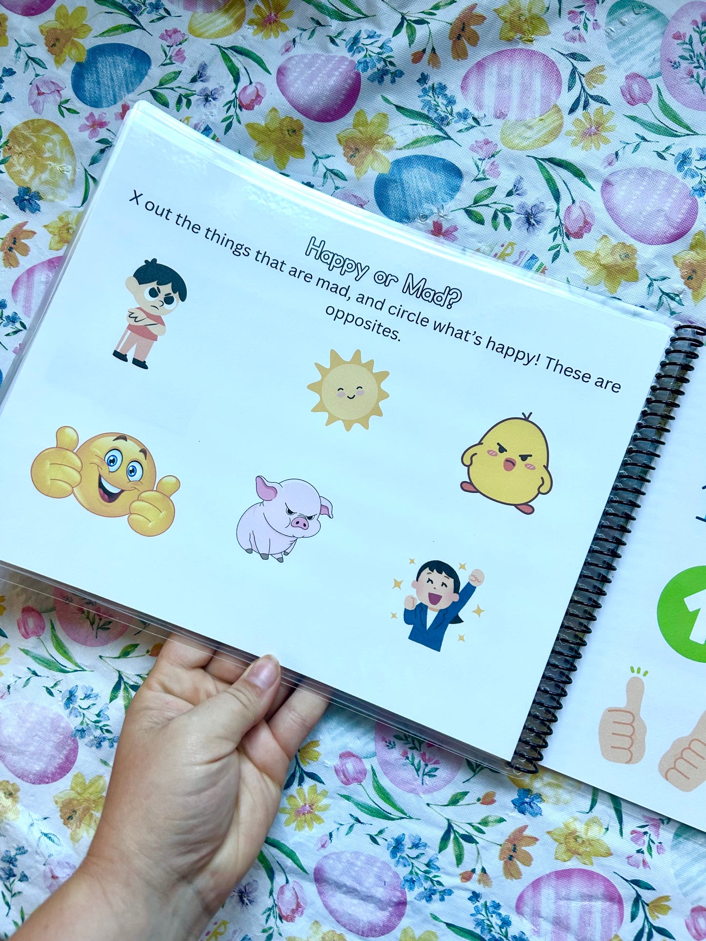 Opposites Preschool Tracing book