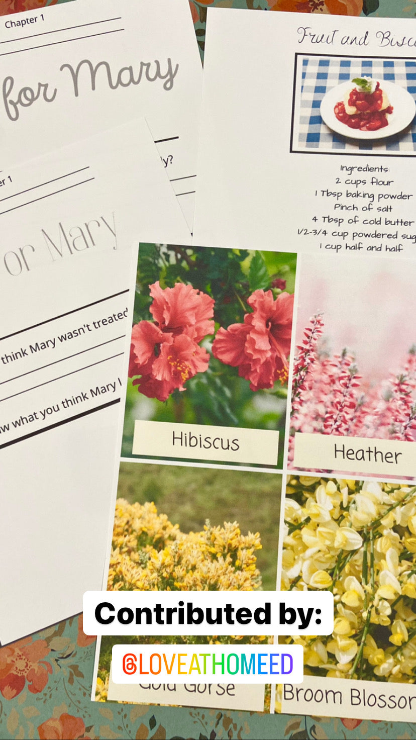 Gardenschooling Edition (The Ultimate Unit Study) (Grades PreK-6) Based on the Secret Garden by Frances Hodgson Burnett