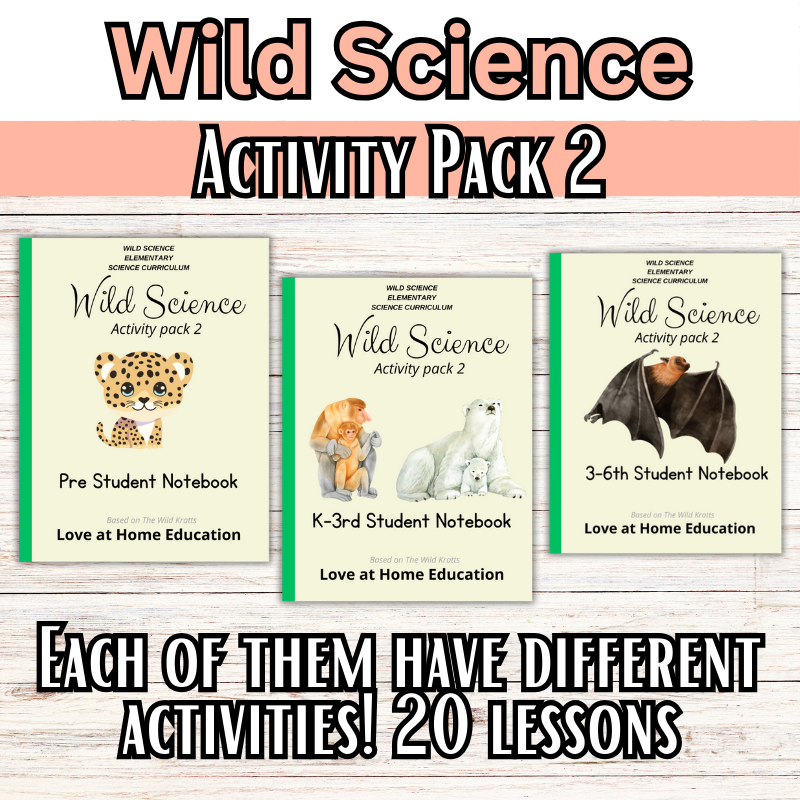 Wild Science: Elementary Science Curriculum: Activity Book 2