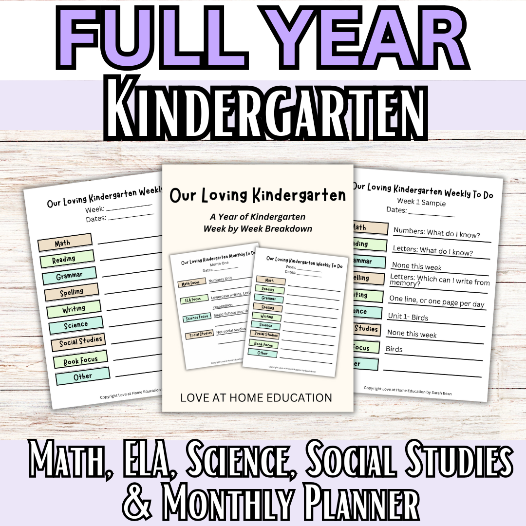 PreK, K, 1st, and 3rd Bundle- Digital