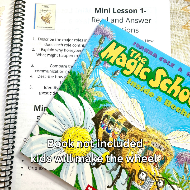 Honeybee Mini Unit Study: 4-8th Grade (Love at Home Education's Science Curriculum)