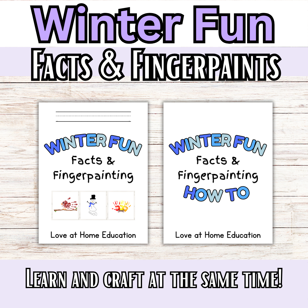 Seasonal Fun Facts & Fingerpainting