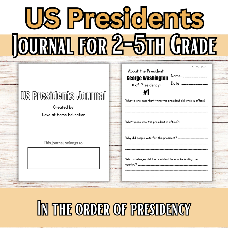 US Journals- United States History Research Notebooks