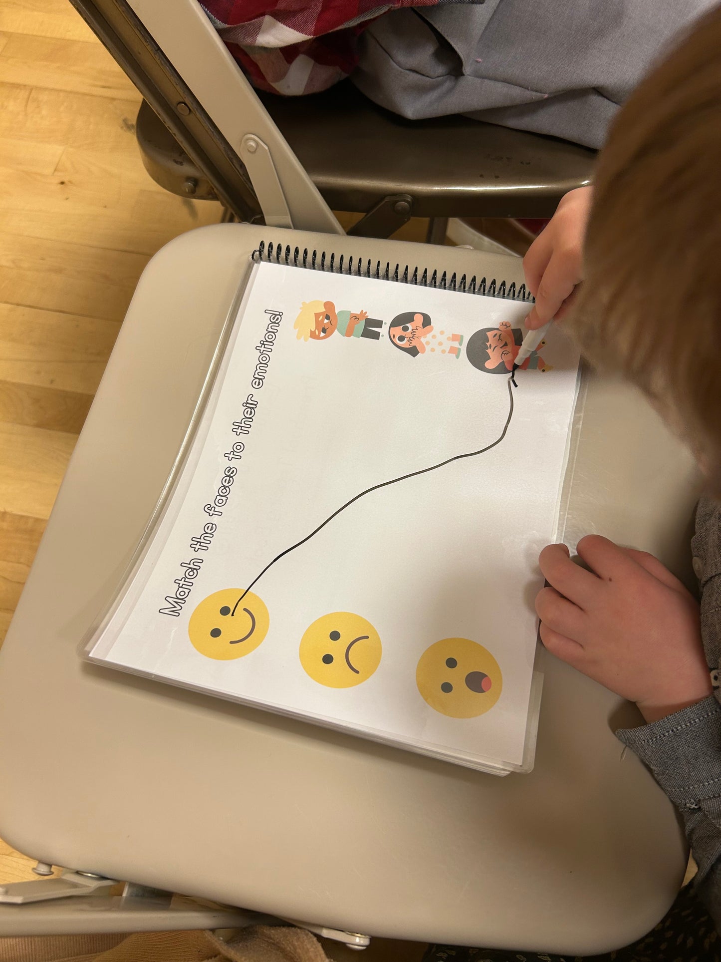 Preschool and Toddler Emotions TRACING BOOK!