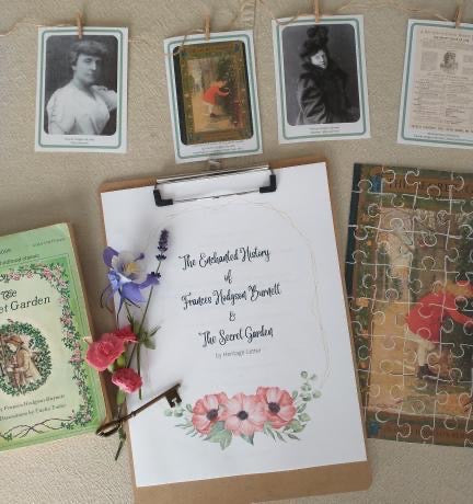 Gardenschooling Edition (The Ultimate Unit Study) (Grades PreK-6) Based on the Secret Garden by Frances Hodgson Burnett