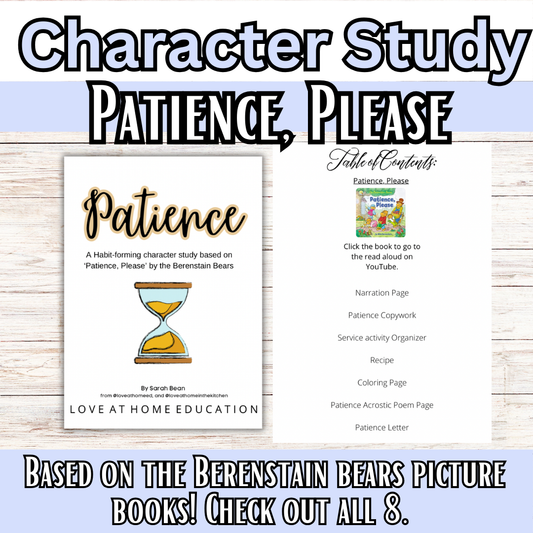 Berenstain Bears Character Studies