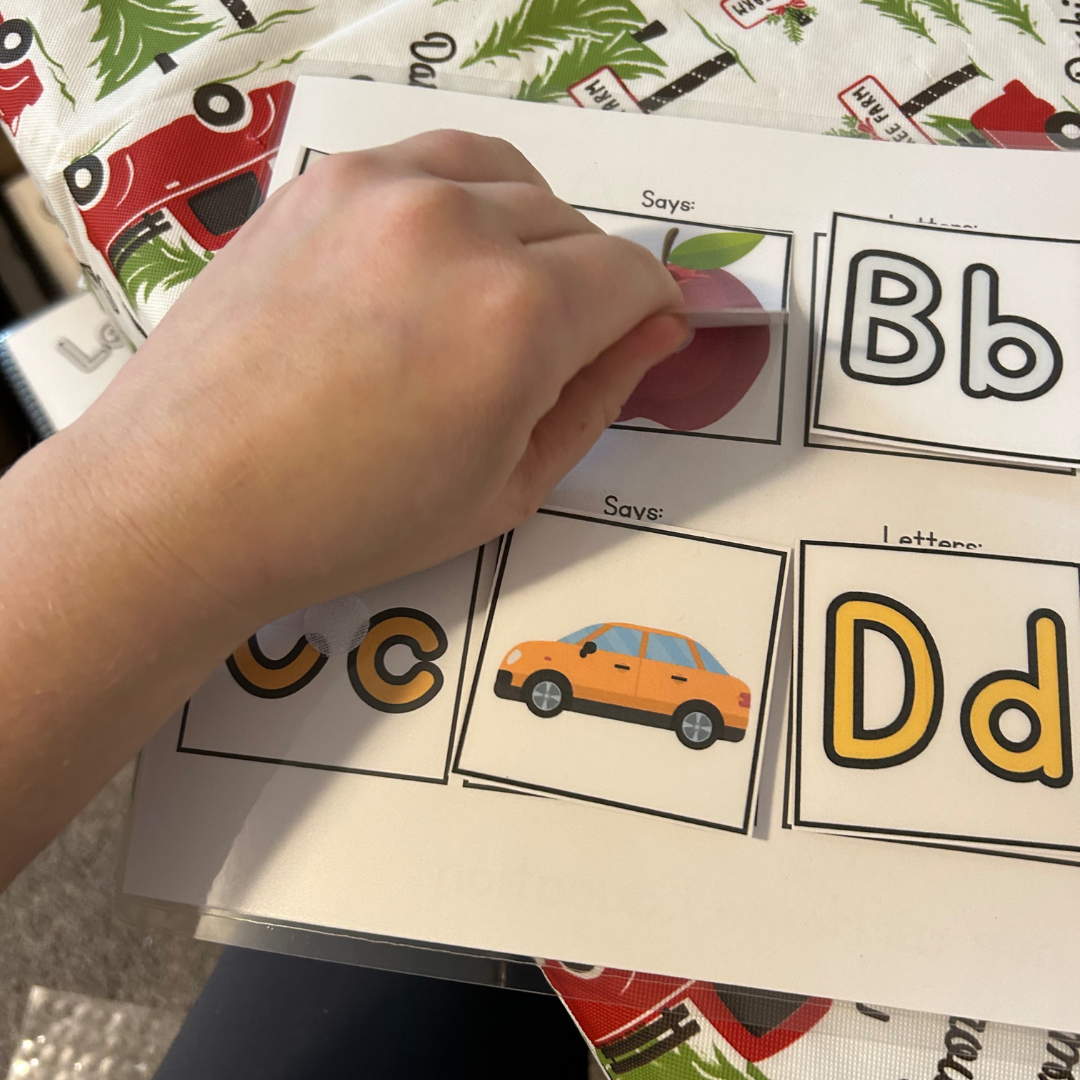 Preschool and Toddler Alphabet TRACING and BUSY BOOK!