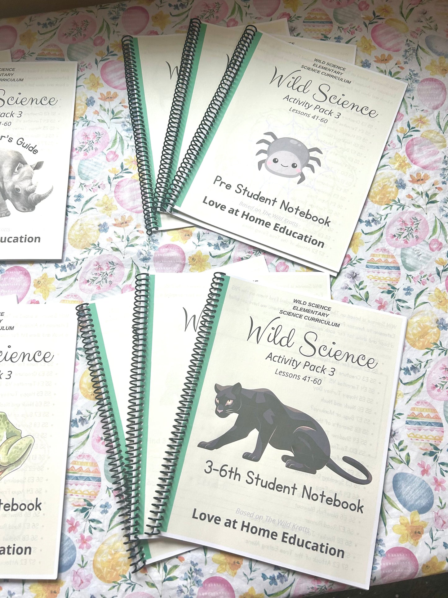 Wild Science 1-3 Bundle: Elementary Science Curriculum: Activity Books (60 Lessons)