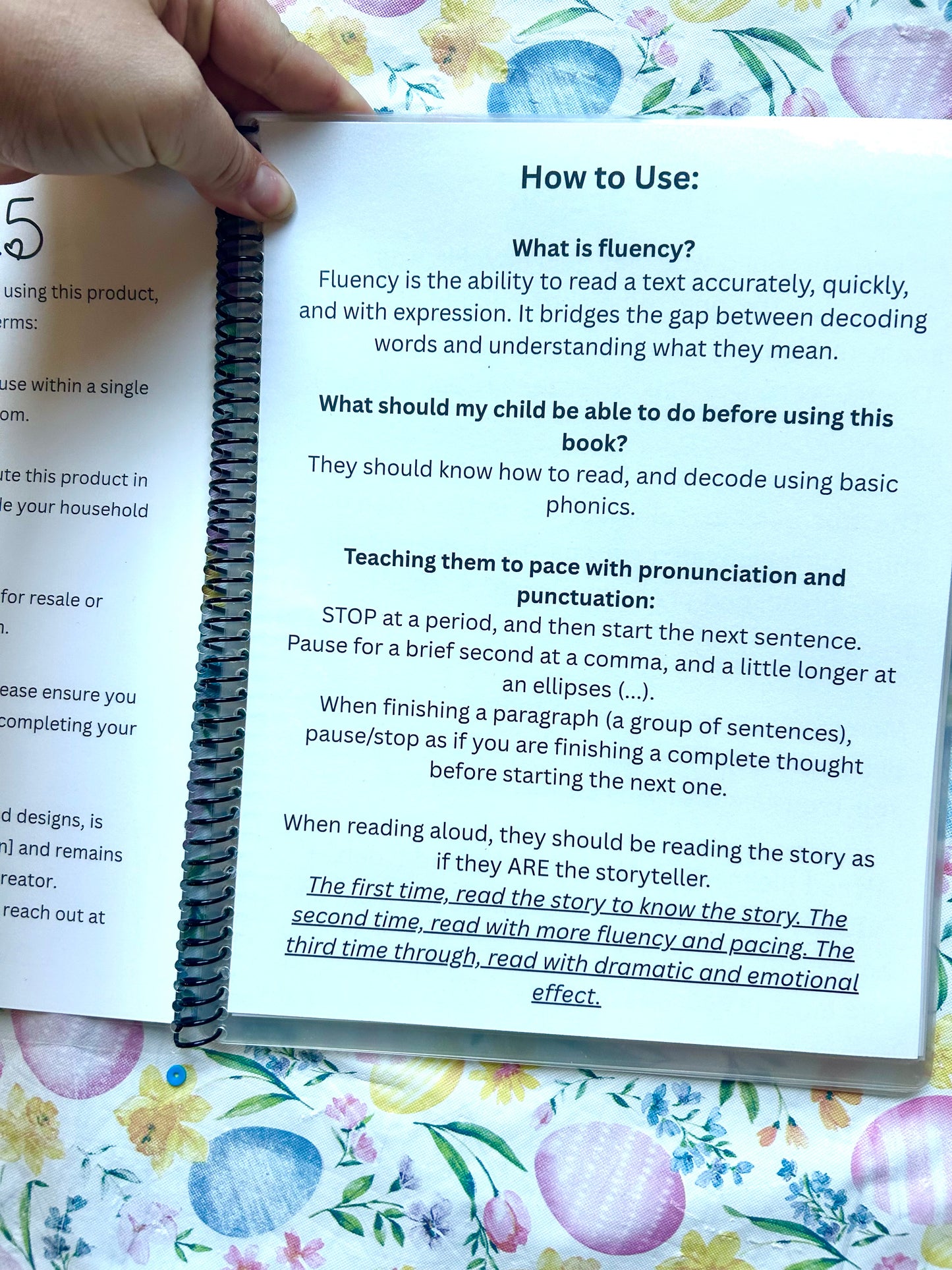 Reading Fluency & Pacing Book- Mythical Creatures