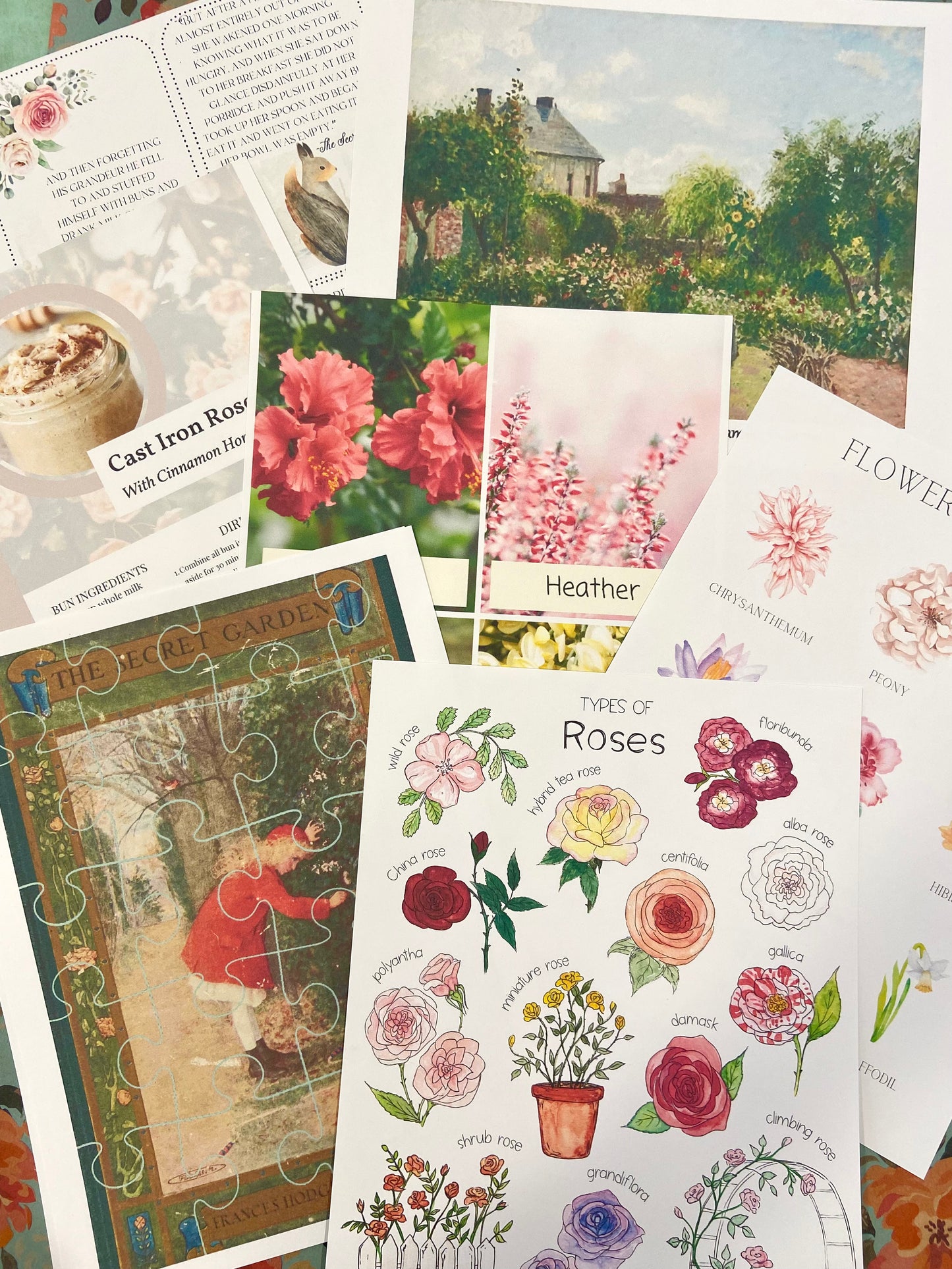 Gardenschooling Edition (The Ultimate Unit Study) (Grades PreK-6) Based on the Secret Garden by Frances Hodgson Burnett