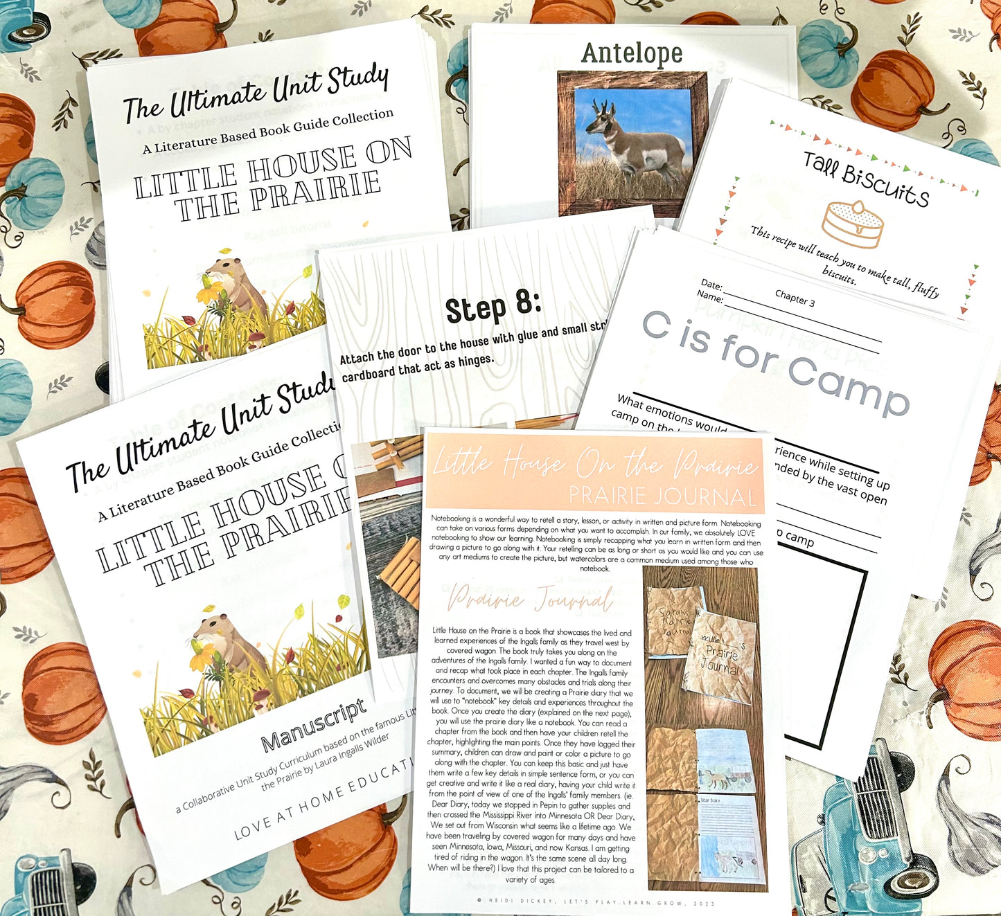 Prairieschooling Edition (The Ultimate Unit Study) (Grades PreK-6) Based on Little House on the Prairie by Laura Ingalls Wilder
