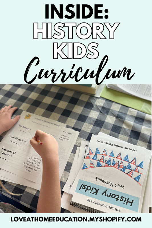 History Kids: A History Curriculum Based on Liberty's Kids!