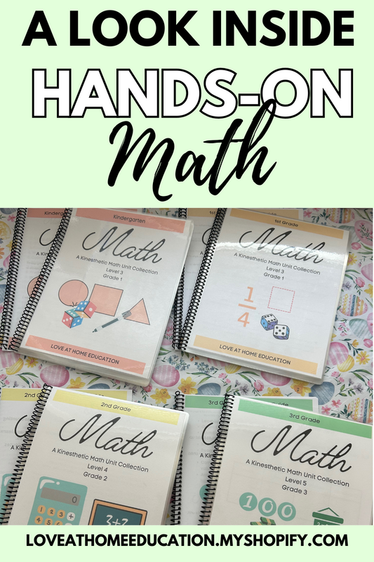 A Look Inside our Homeschool Hands-on Math