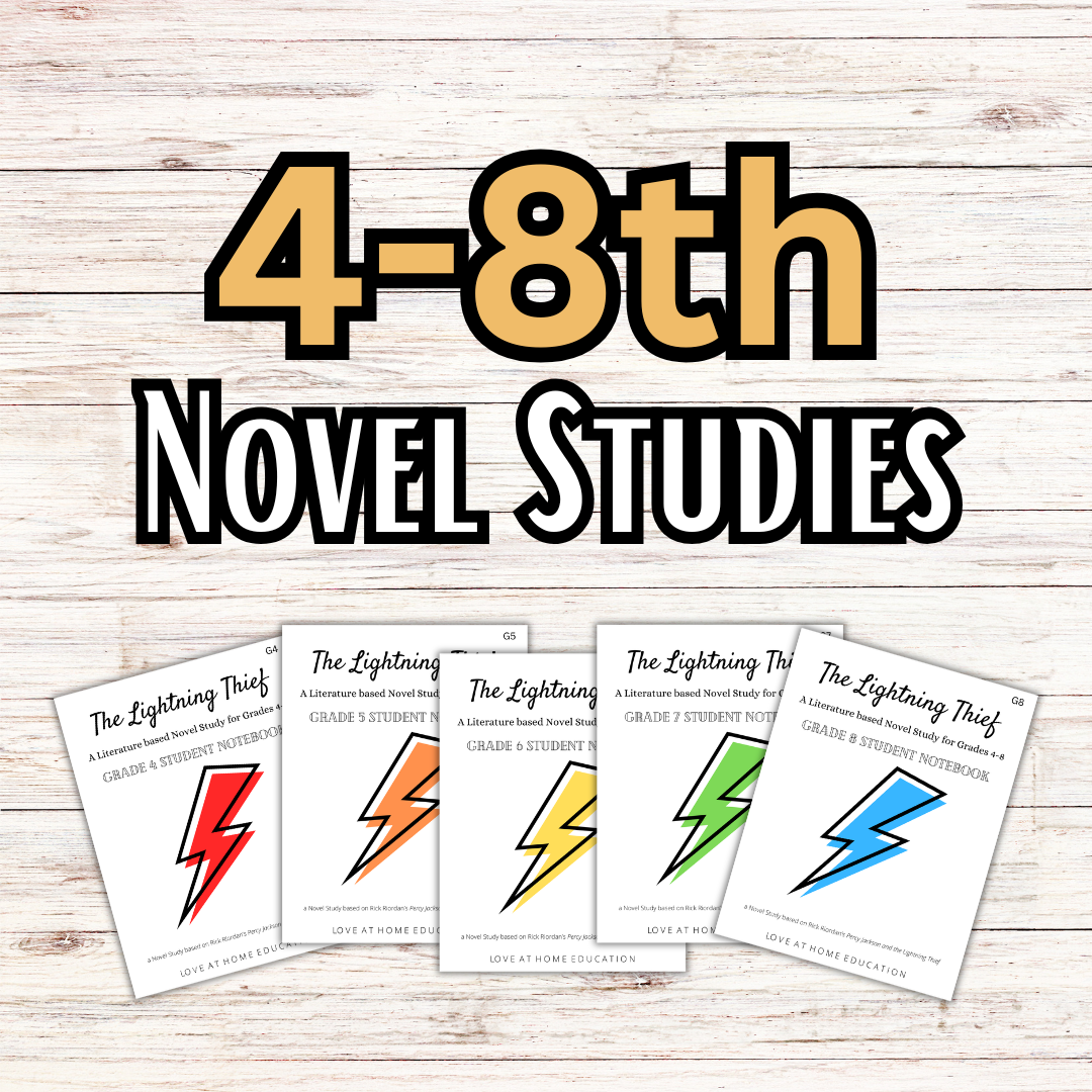 4-8th Grade Novel Studies