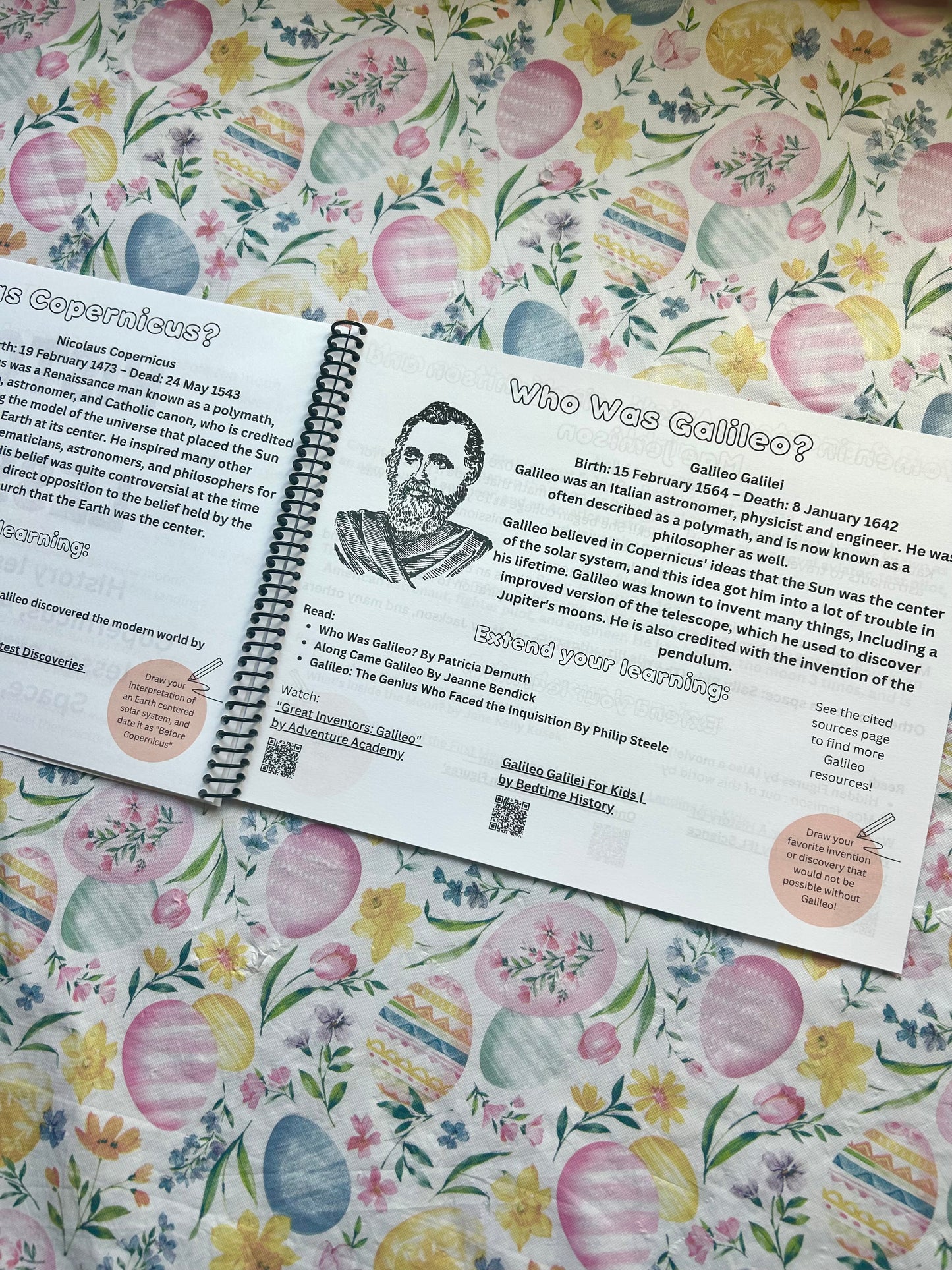 STEAM Calendars- Science Unit Studies K-6