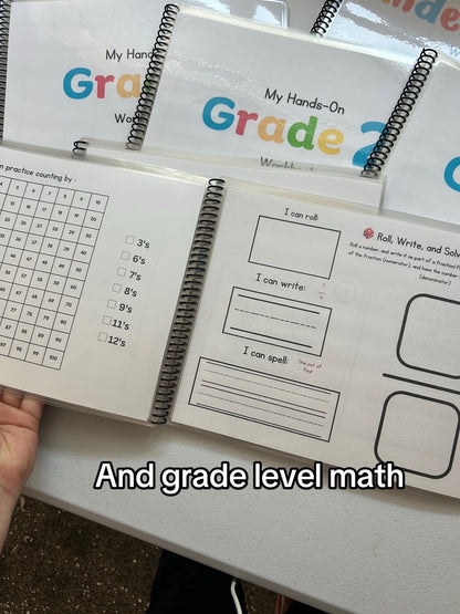 My Graded Hands on Workbooks- Preschool-5th Grade (Learning Books) Bundle