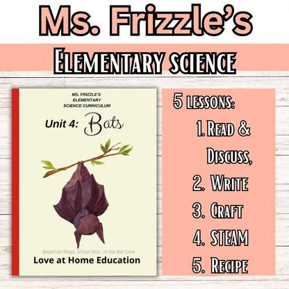 Ms. Frizzle's Elementary Science Curriculum- Original Pack (Ages 4-10, PreK-4th grade)