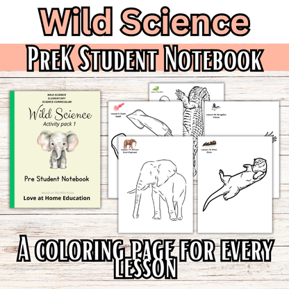 Wild Science: Elementary Science Curriculum: Activity Book 1