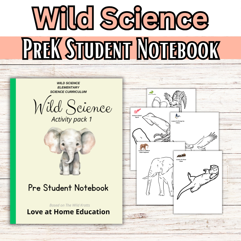 Wild Science 1-3 Bundle: Elementary Science Curriculum: Activity Books (60 Lessons)