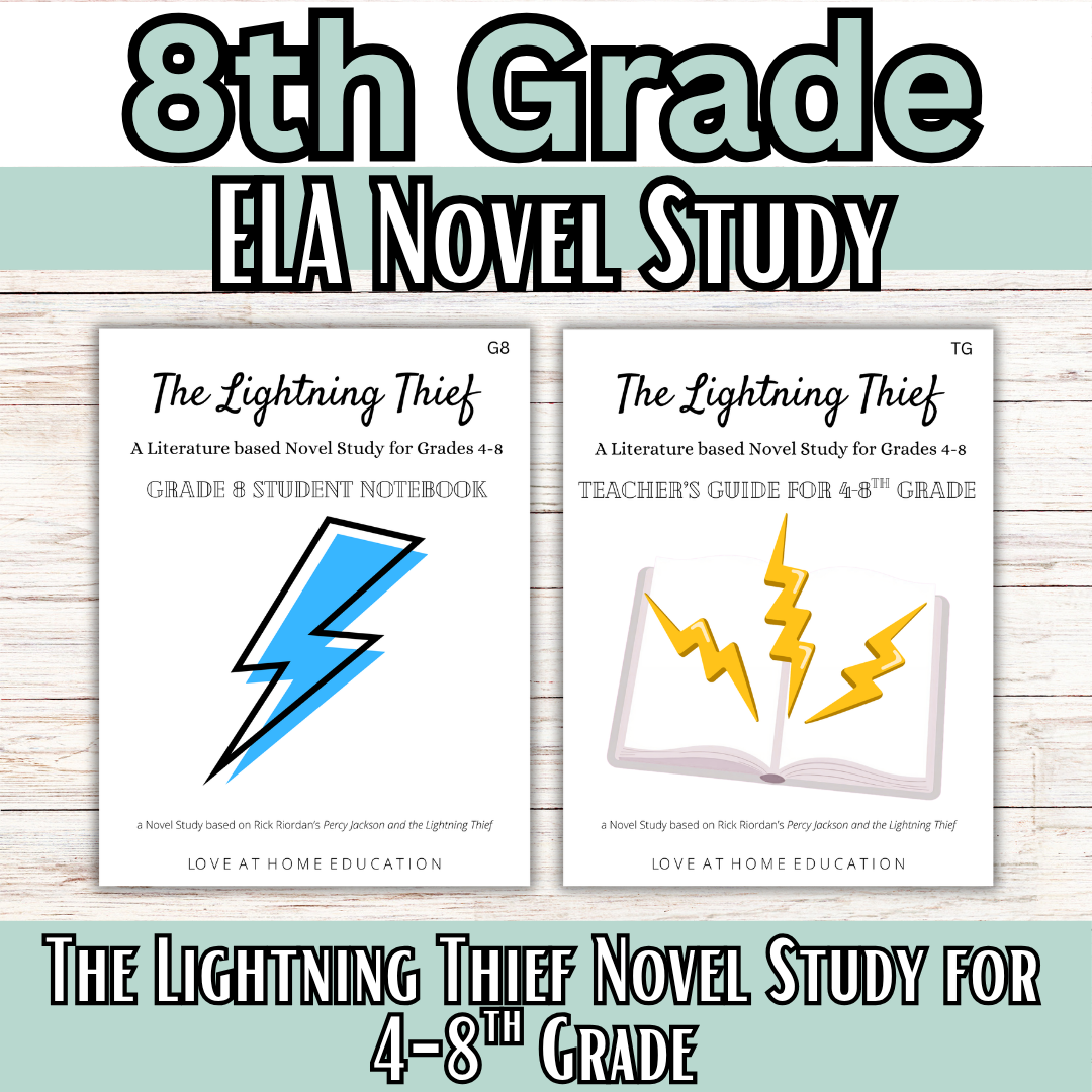 Percy Jackson and the Lightning Thief: 4-8th Grade Novel Study