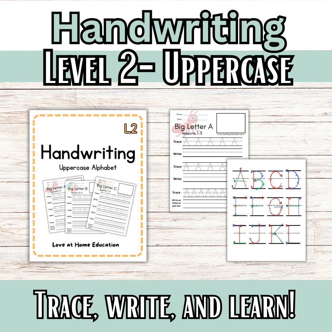 Handwriting Levels 1-4 Bundle: Manuscript