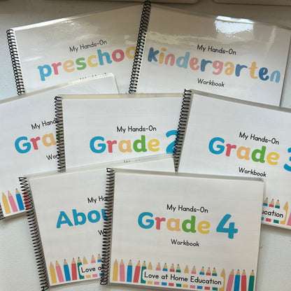 5th GRADE My Graded Hands on Workbooks- (Learning Books)