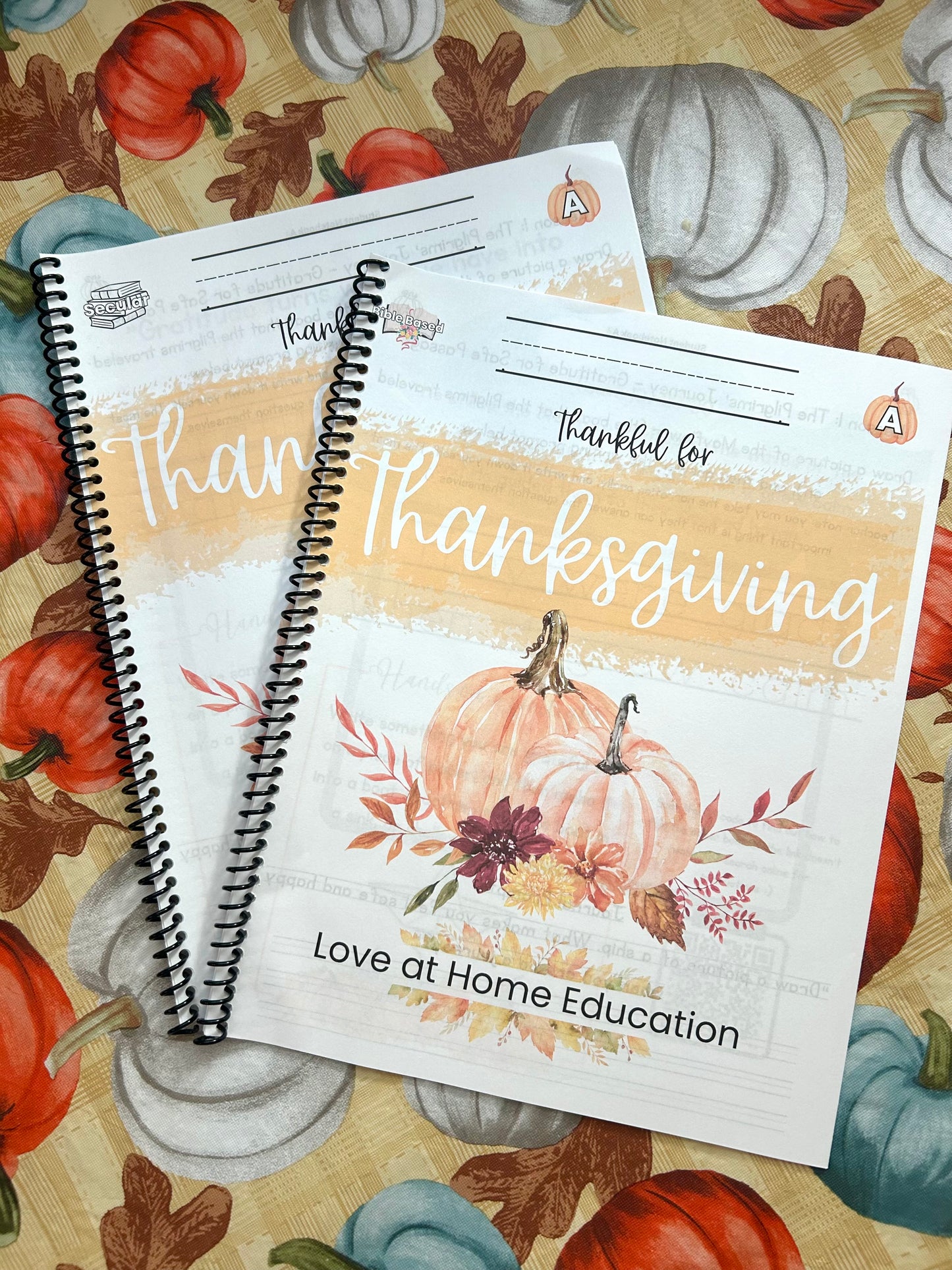 Thankful for Thanksgiving: Thanksgiving Homeschool Unit Study Collection (K-8th)