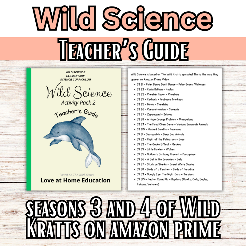 Wild Science: Elementary Science Curriculum: Activity Book 2