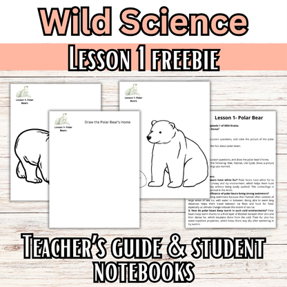 Wild Science 1-3 Bundle: Elementary Science Curriculum: Activity Books (60 Lessons)