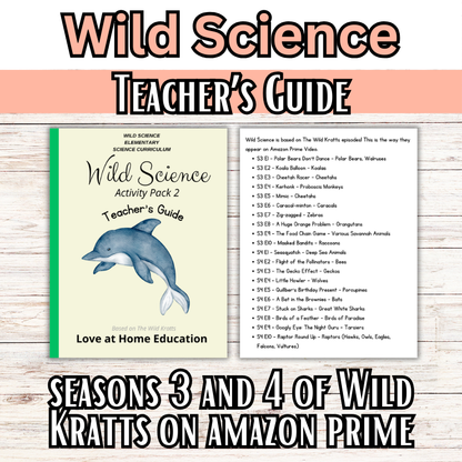 Wild Science 1-3 Bundle: Elementary Science Curriculum: Activity Books (60 Lessons)