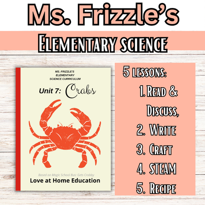 Ms. Frizzle's Elementary Science Curriculum- Original Pack (Ages 4-10, PreK-4th grade)