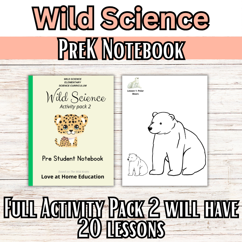 Wild Science 1-3 Bundle: Elementary Science Curriculum: Activity Books (60 Lessons)