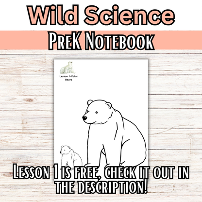 Wild Science 1-3 Bundle: Elementary Science Curriculum: Activity Books (60 Lessons)