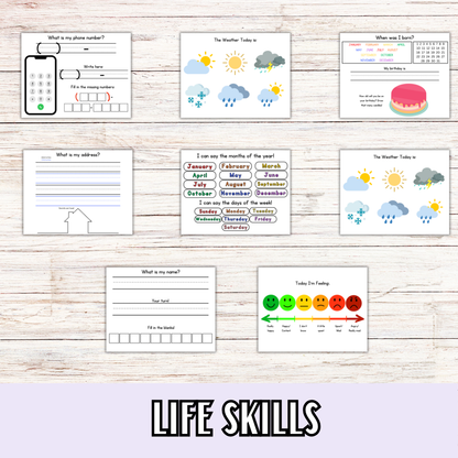 KINDERGARTEN My Graded Hands on Workbooks (Learning Books)