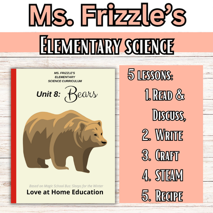 Ms. Frizzle's Elementary Science Curriculum- Original Pack (Ages 4-10, PreK-4th grade)