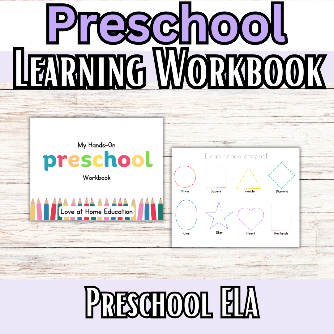 PRESCHOOL: My Graded Hands on Workbooks (Learning Books)