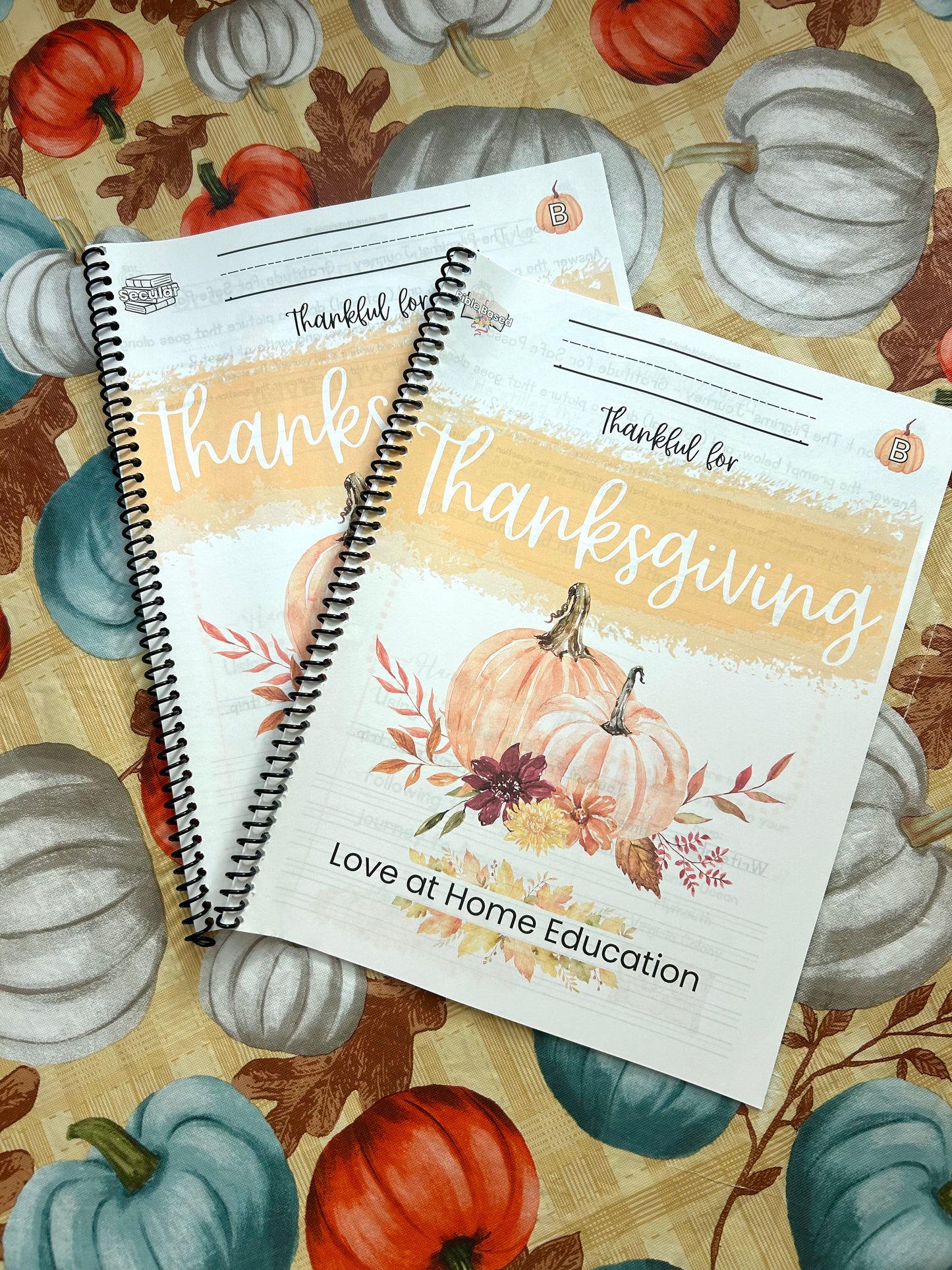 Thankful for Thanksgiving: Thanksgiving Homeschool Unit Study Collection (K-8th)