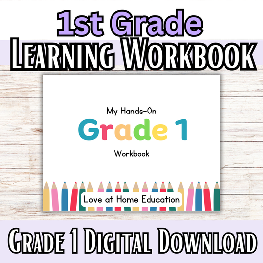 1st GRADE My Graded Hands on Workbooks- (Learning Books)