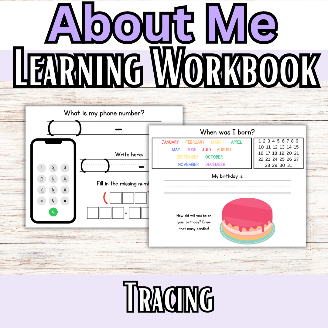 ALL ABOUT ME My Graded Hands on Workbooks- (Learning Books)