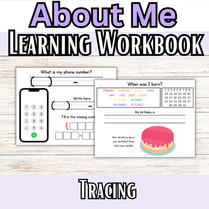 ALL ABOUT ME My Graded Hands on Workbooks- (Learning Books)