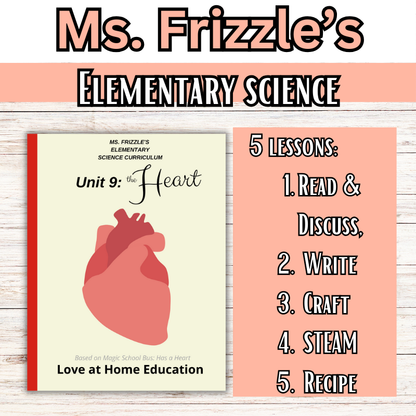 Ms. Frizzle's Elementary Science Curriculum- Original Pack (Ages 4-10, PreK-4th grade)