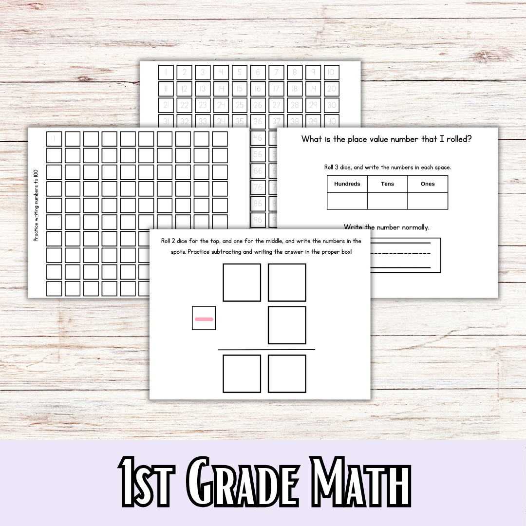 1st GRADE My Graded Hands on Workbooks- (Learning Books)