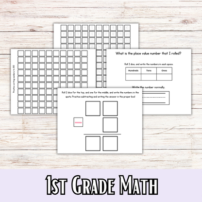 1st GRADE My Graded Hands on Workbooks- (Learning Books)