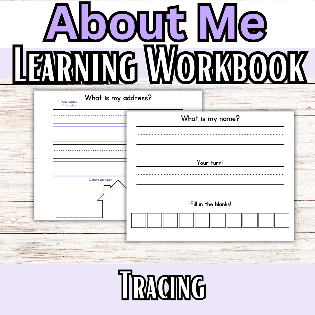 ALL ABOUT ME My Graded Hands on Workbooks- (Learning Books)