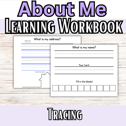 ALL ABOUT ME My Graded Hands on Workbooks- (Learning Books)