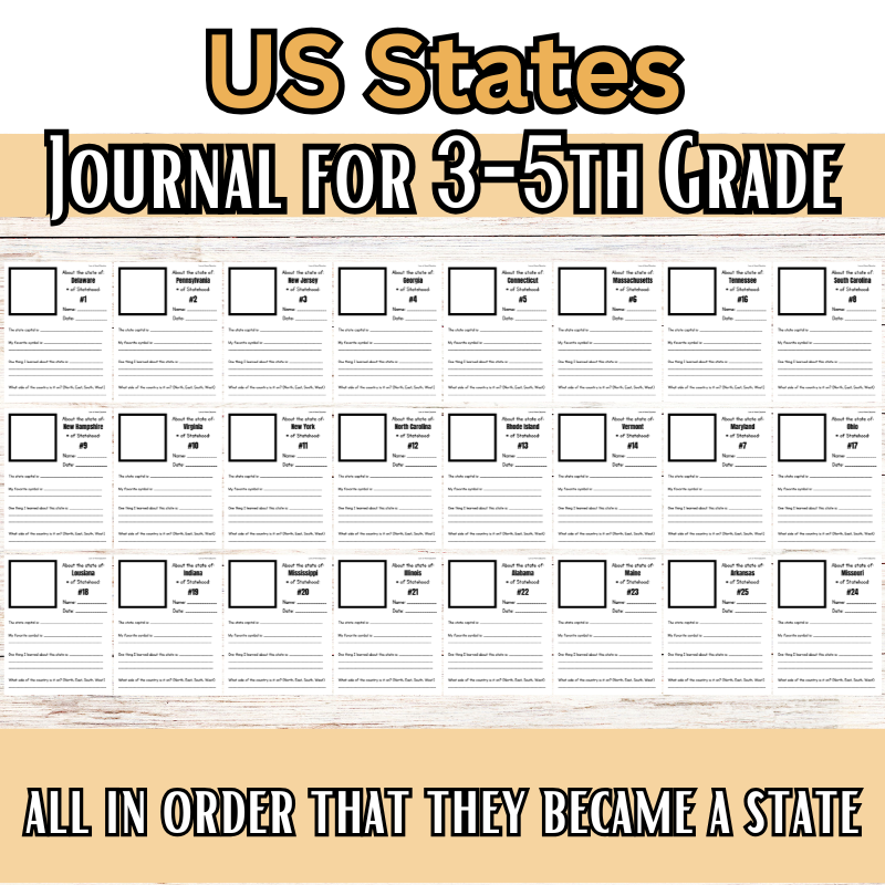 US Journals- United States History Research Notebooks