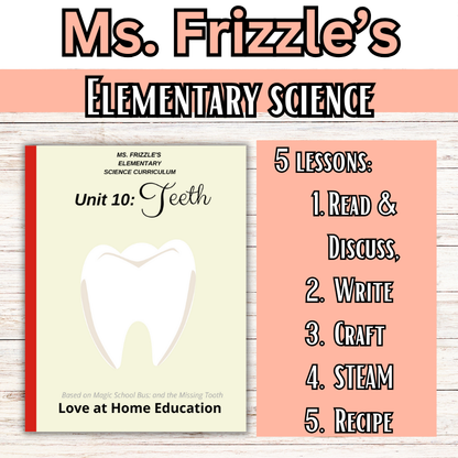 Ms. Frizzle's Elementary Science Curriculum- Original Pack (Ages 4-10, PreK-4th grade)