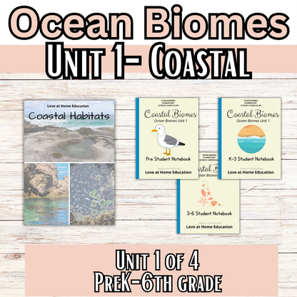 Coastal Biomes Unit 1- Ocean Biomes Collection