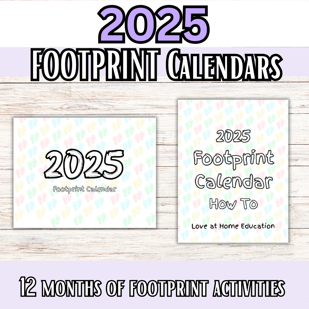 2025 & 2026 Handprint Calendars- Great for Christmas Gifts!!